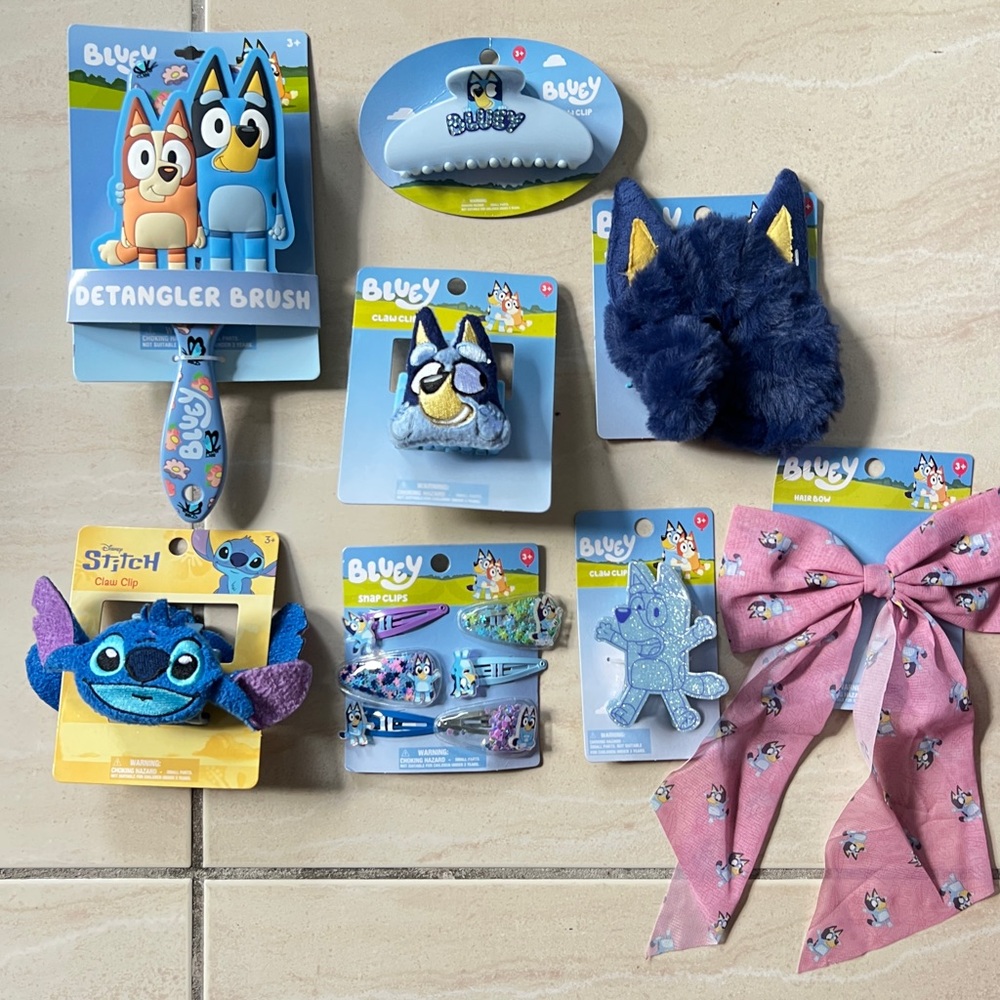 Bluey hair accessories bundle-$FIRM